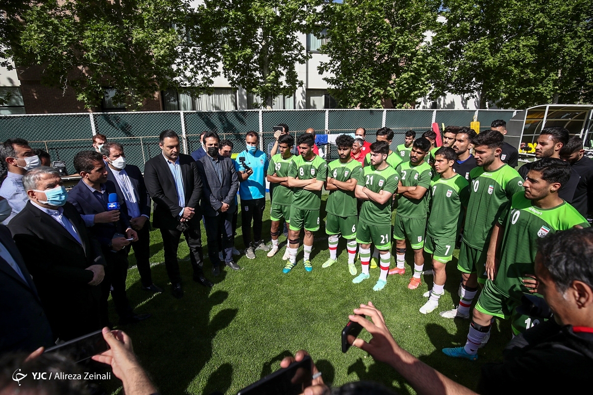 تمرین تیم ملی امید ایران