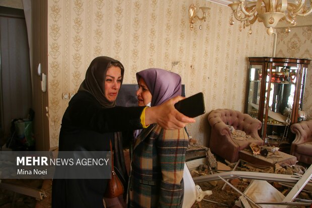 انفجار ساختمان در تبریز