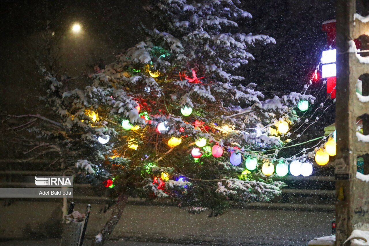 همدان برفی