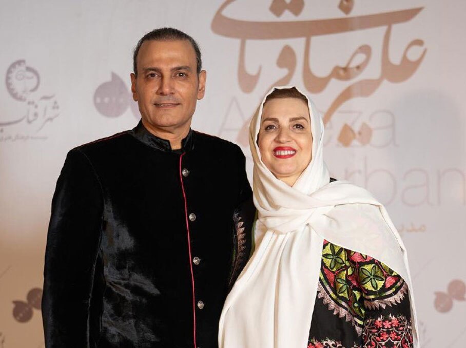 ویدیوی دردآور علیرضا قربانی پس از فوت همسرش