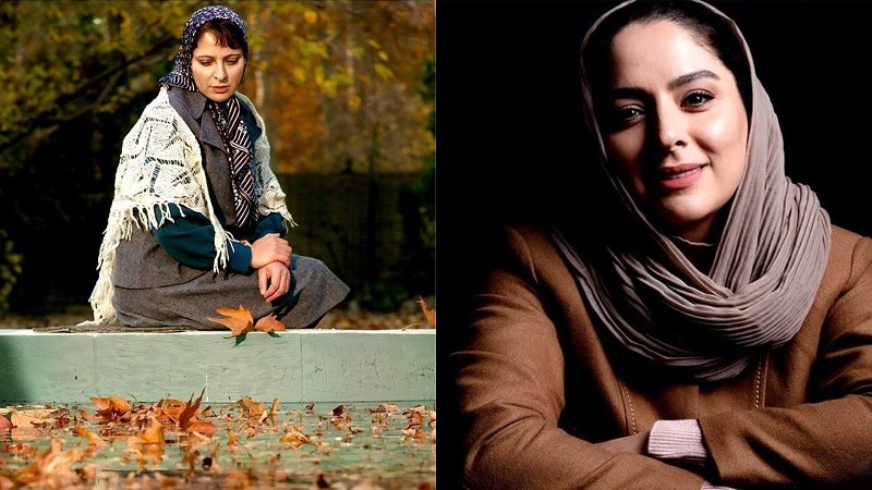 عکسی از ژست خاص مارال بنی آدم در اکران مردمی فیلم پروین