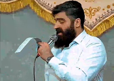 مولودی خوانی انتخاباتی مداح با «جدی می‌فرمایید؟»