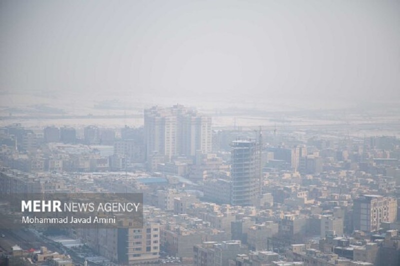کاهش کیفیت هوا در نواحی جنوبی کشور