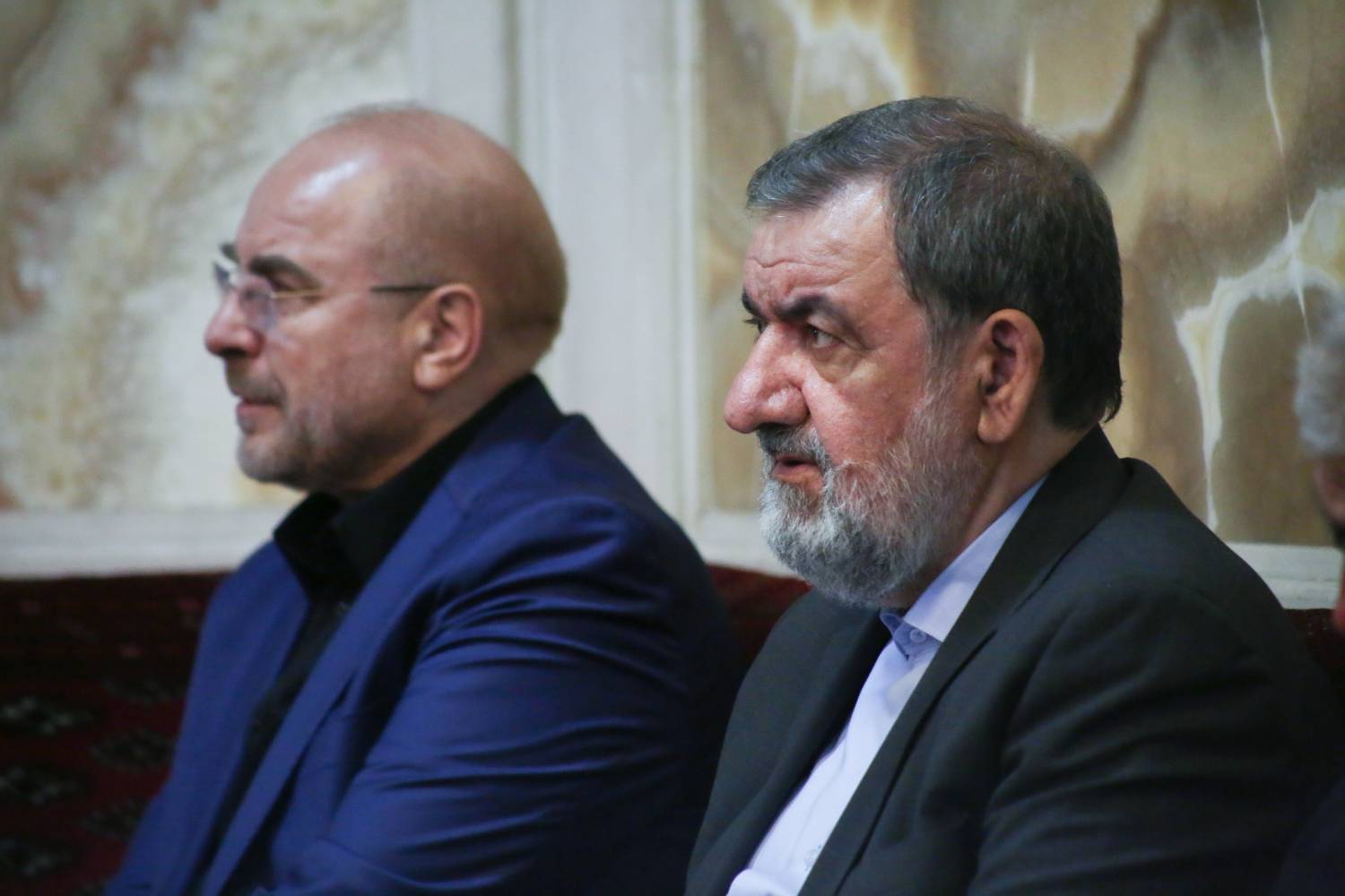 حضور رضایی و قالیباف در مراسم بزرگداشت مادر سرلشگر شهید علی هاشمی