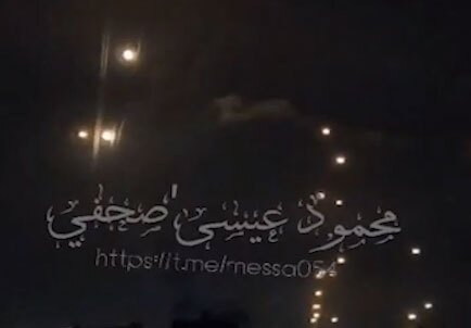 رگبار شبانه موشک مقاومت و واکنش گنبد آهنین
