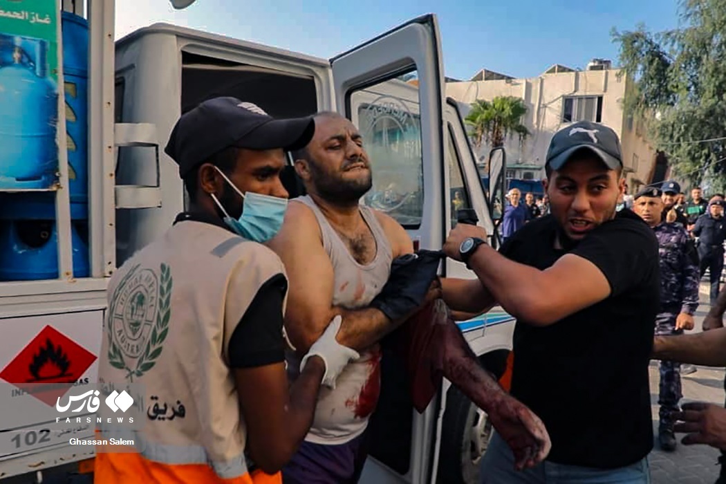 غزه در خاک و خون