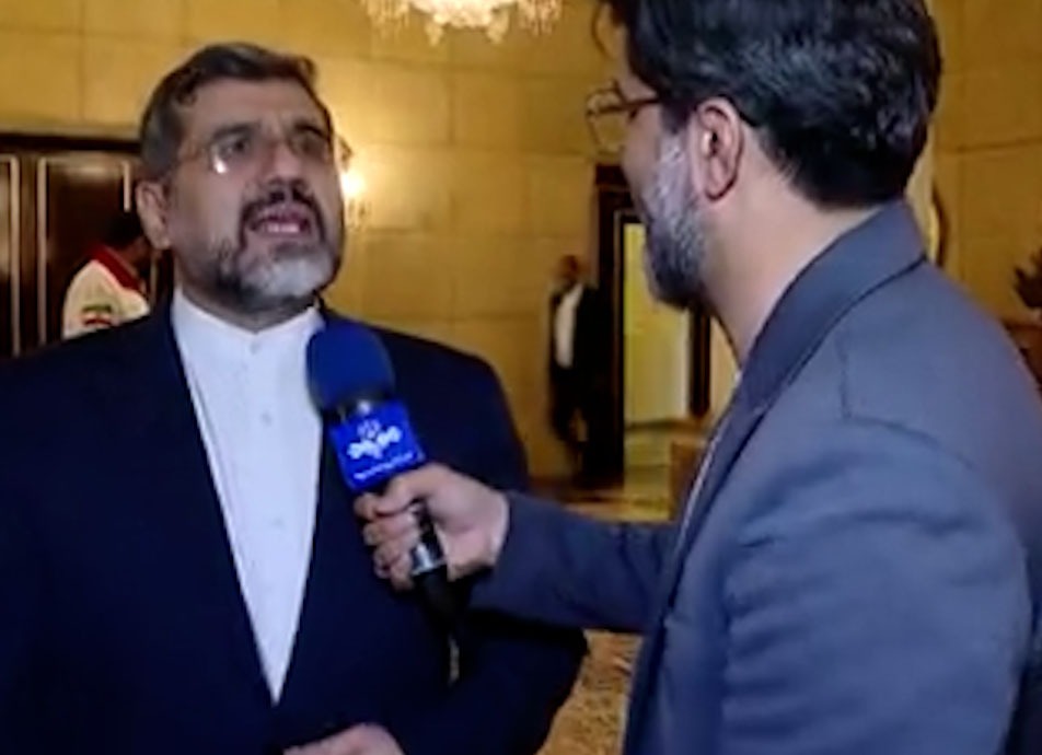 شوخی وزیر ارشاد با شهادت خبرنگار تلویزیون در غزه
