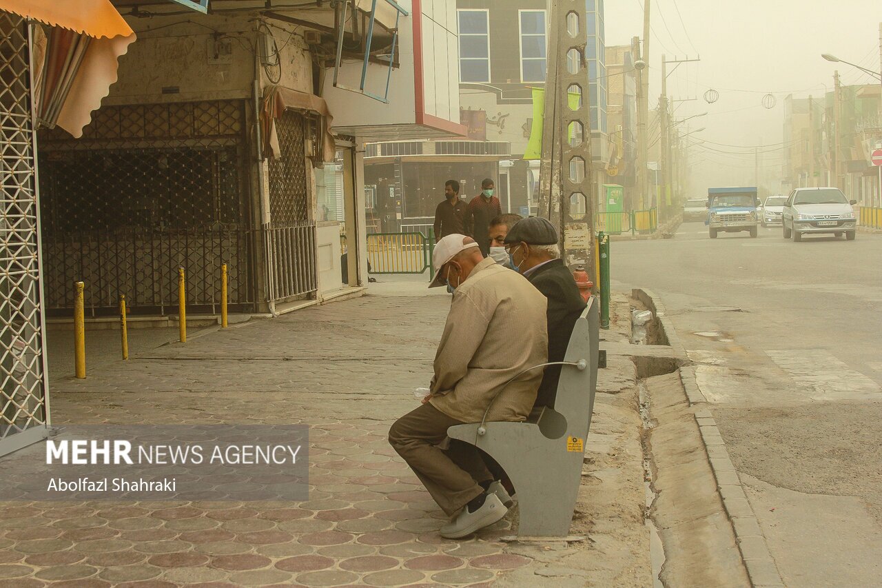 طوفان شن در زابل
