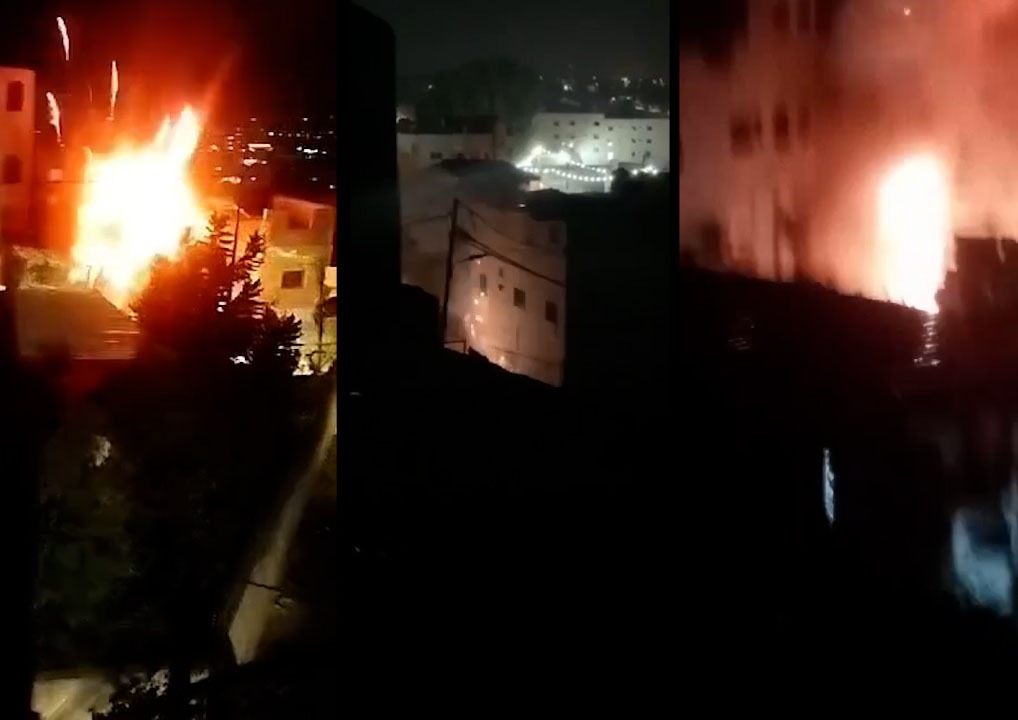 لحظه انهدام بولدوزر زرهی اسرائیل در غزه