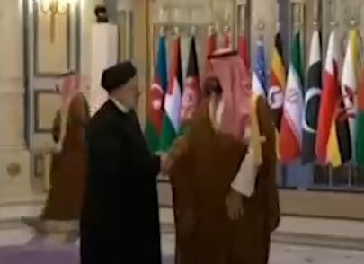 استقبال محمد بن سلمان از ابراهیم رئیسی