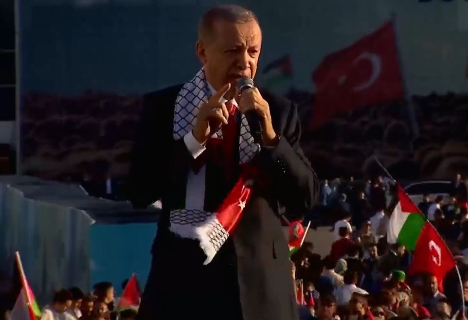 رفتار ریاکارانه اردوغان در قبال فلسطین