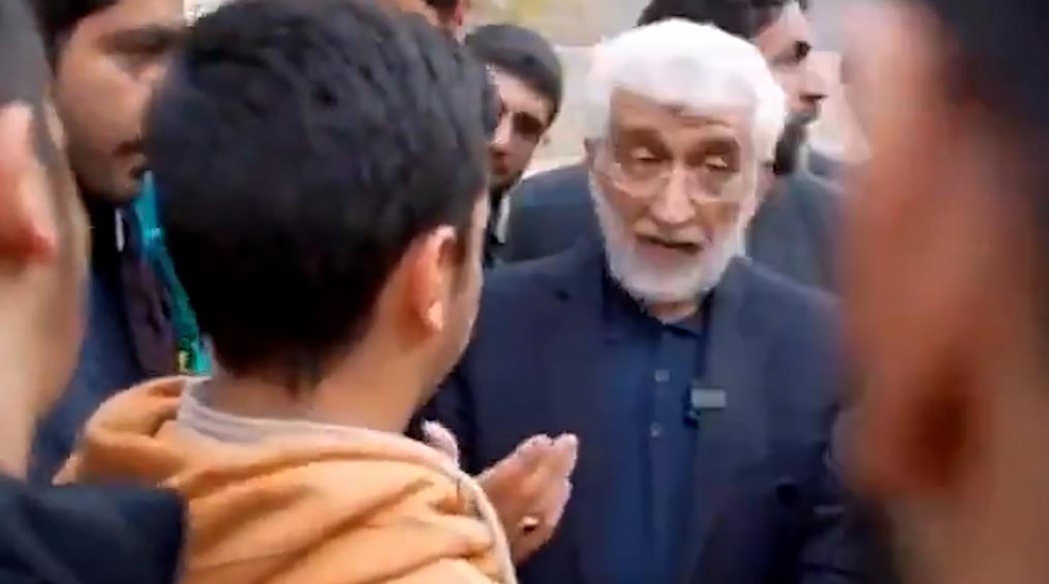 پاسخ نامفهوم سعید جلیلی در پاسخ به انتقاد یک دانشجوی بسیجی