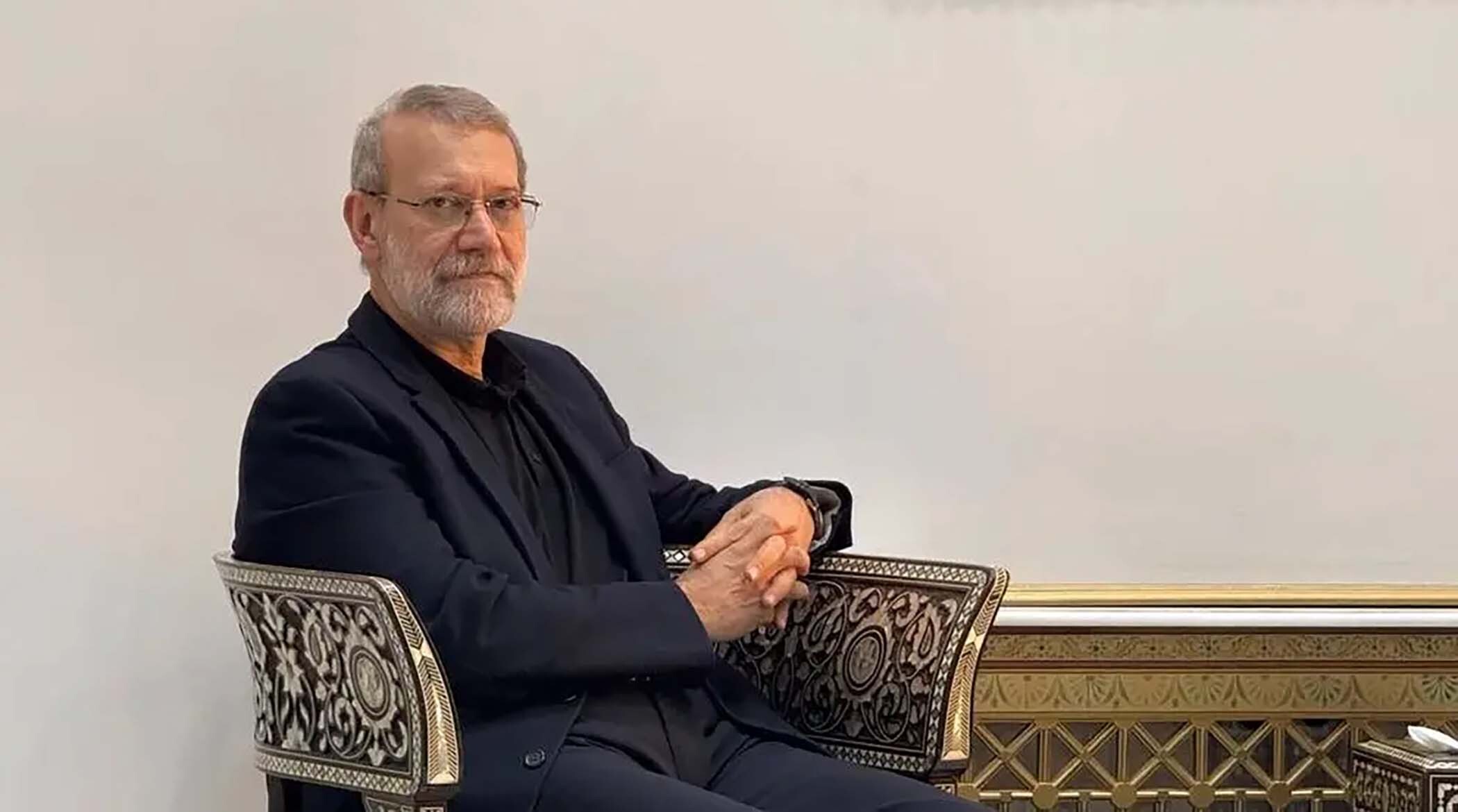 توضیح لاریجانی درباره پناهندگی بشار اسد به ایران