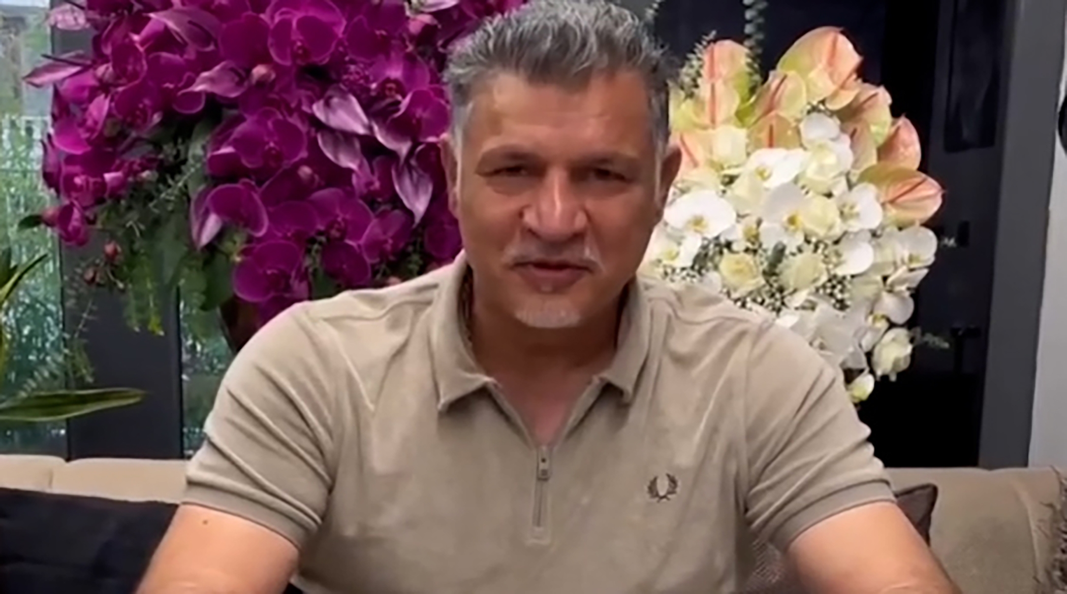 سورپرایز تولد علی دایی توسط برادر و برادرزاده‌اش