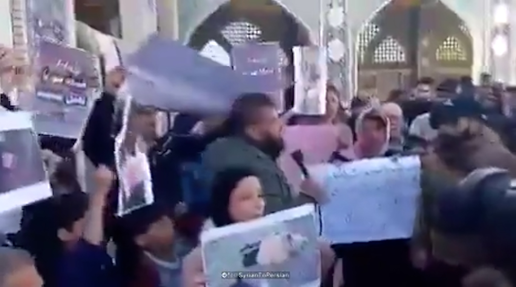 لبیک یا خامنه‌ای، لبیک یا سیستانی شیعیان سوریه