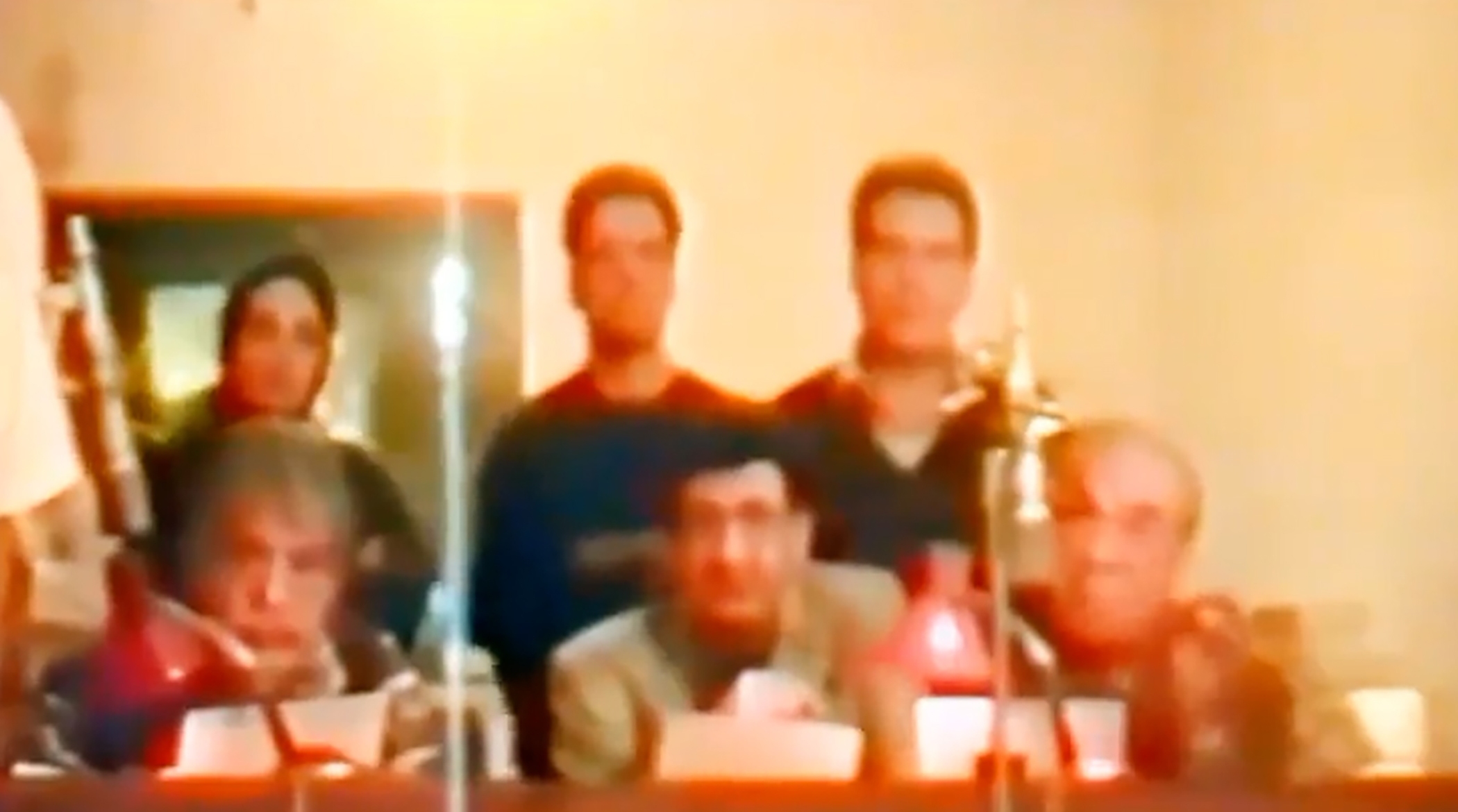 پشت صحنه دوبله منوچهر والی زاده، منوچهر نوذری و منوچهر اسماعیلی