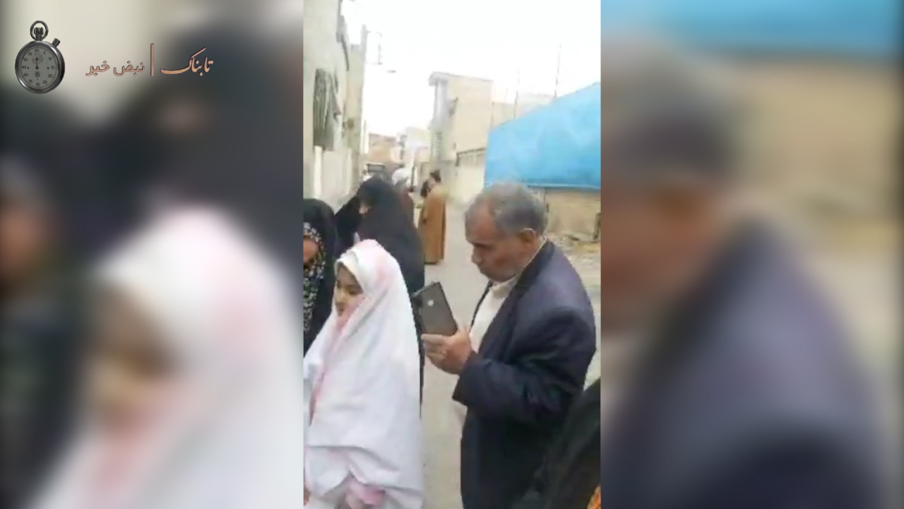 اتمام حجت زنان حامی قانون حجاب مقابل بیت آیت الله جوادی آملی!