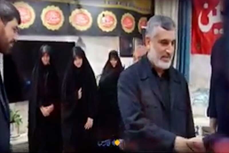 تصاویر سردار حاجی‌زاده در خانه سرتیم حفاظت رئیسی