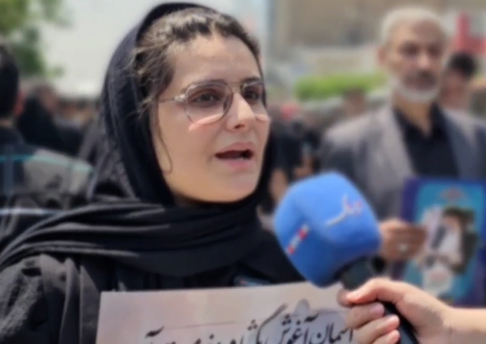 پاسخ‌های جالب تشییع‌کنندگان شهید رئیسی به یک سوال