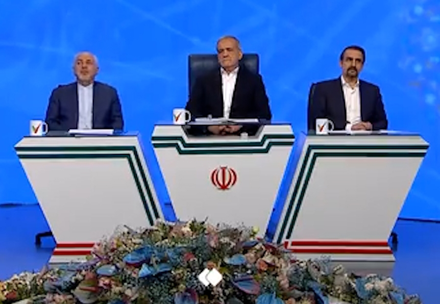 ظریف این گونه خودش را خرج پزشکیان کرد