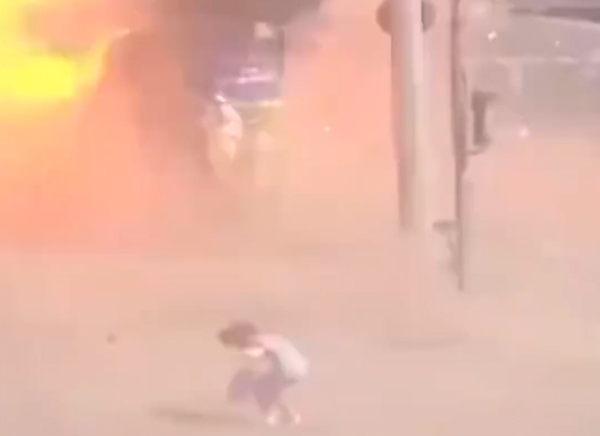 نجات معجزه آسای زن اوکراینی از حمله موشکی روسیه
