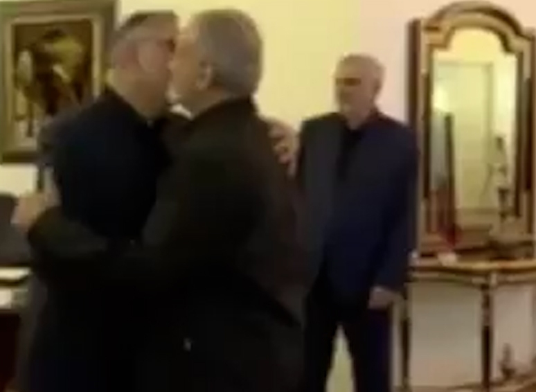 لحظات دیدار علیرضا زاکانی با مسعود پزشکیان