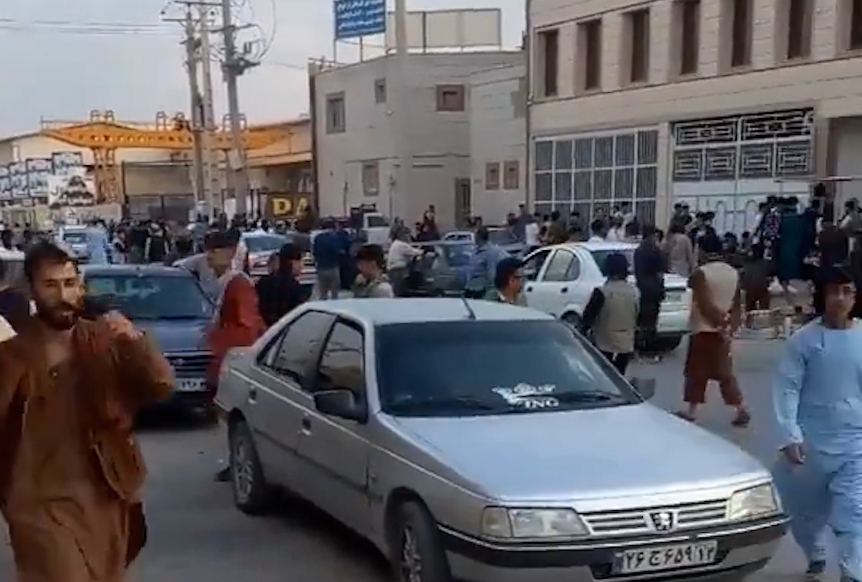 تصاویر ترسناک از افغانی‌ها در حاشیه اصفهان