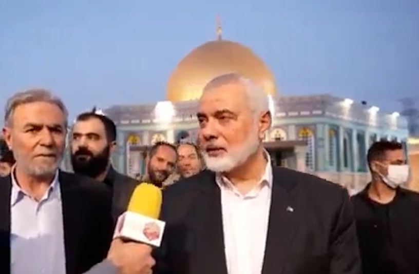 آخرین مصاحبه اسماعیل هنیه در تهران