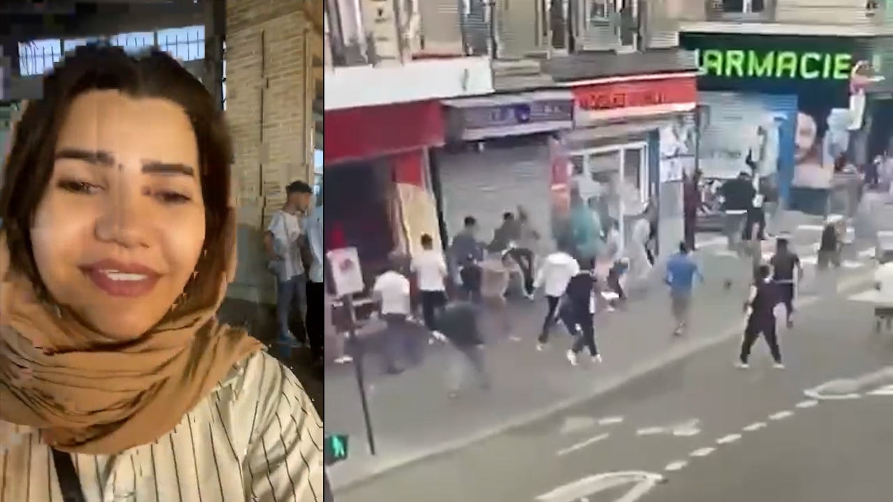 تمسخر مشهد توسط دختر افغان و پاسخ سریع افغانی‌ها!