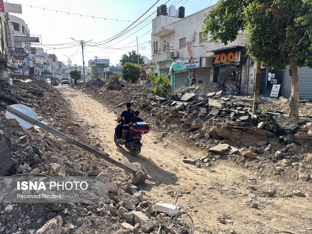 عکس: آوارگان جنین در کرانه باختری