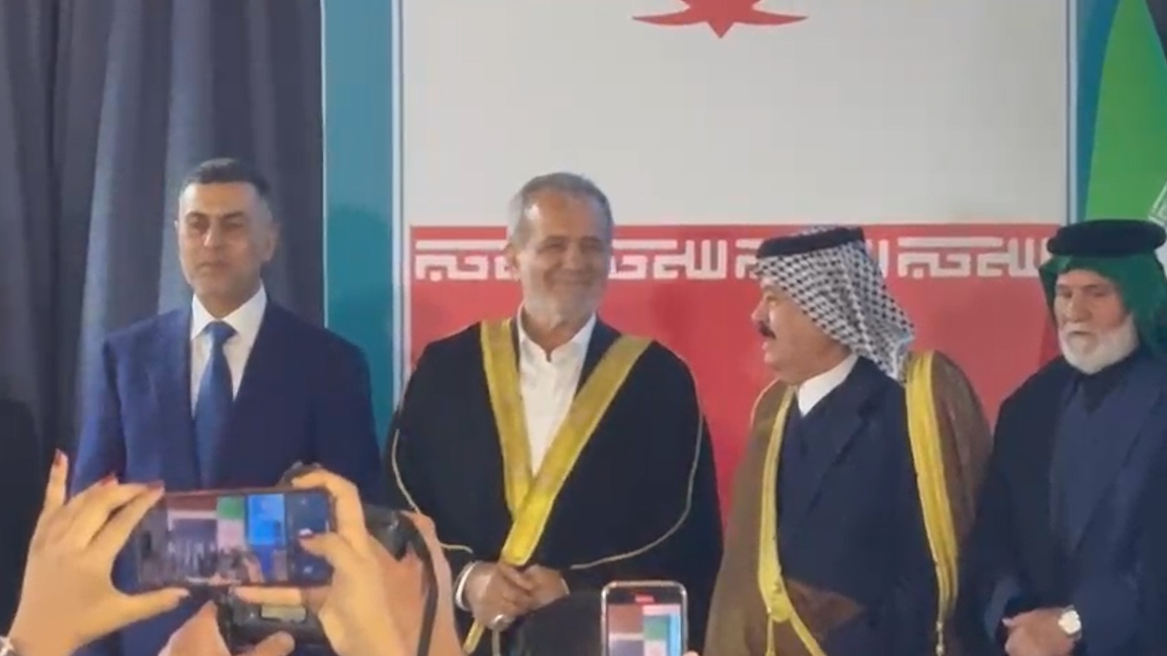 طرح بلندپروازانه پزشکیان پس از دریافت عبای عربی