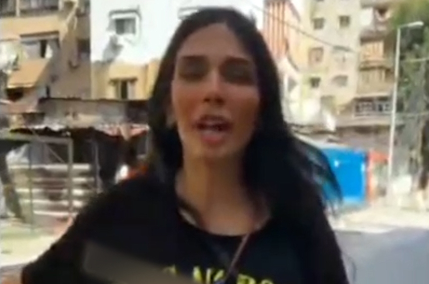 ویدیوی مدل لبنانی از هرج و مرج بیروت