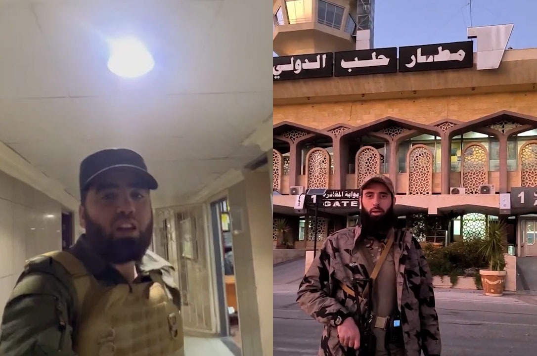 تصاویر سقوط قطعی فرودگاه حلب