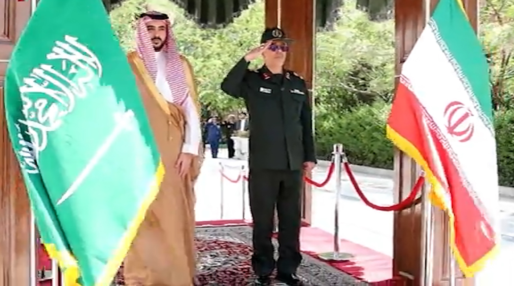 استقبال از برادر محمد بن سلمان در تهران