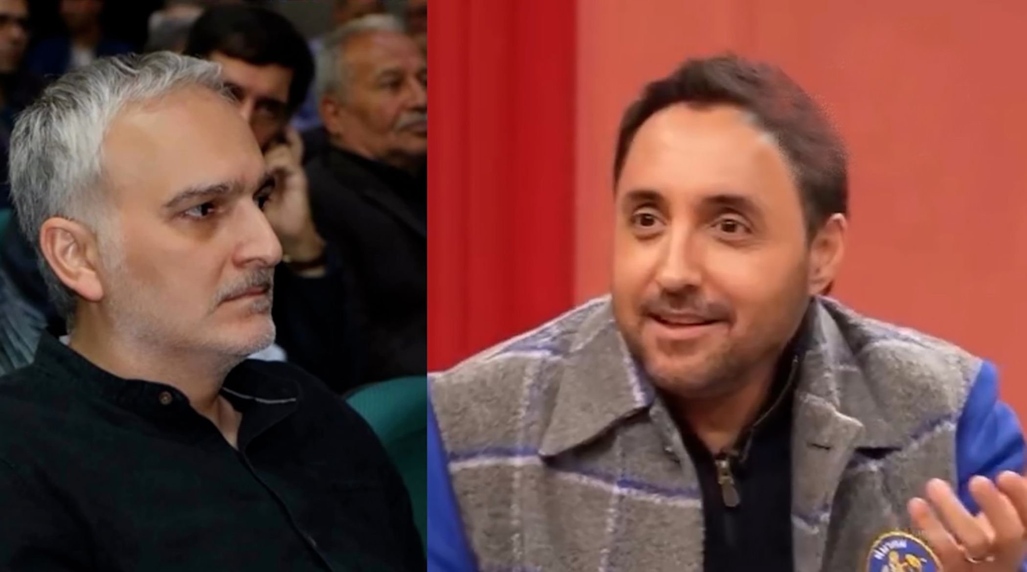 اخراج بیژن بنفشه خواه از مراسم ترحیم پدر امیرحسین رستمی