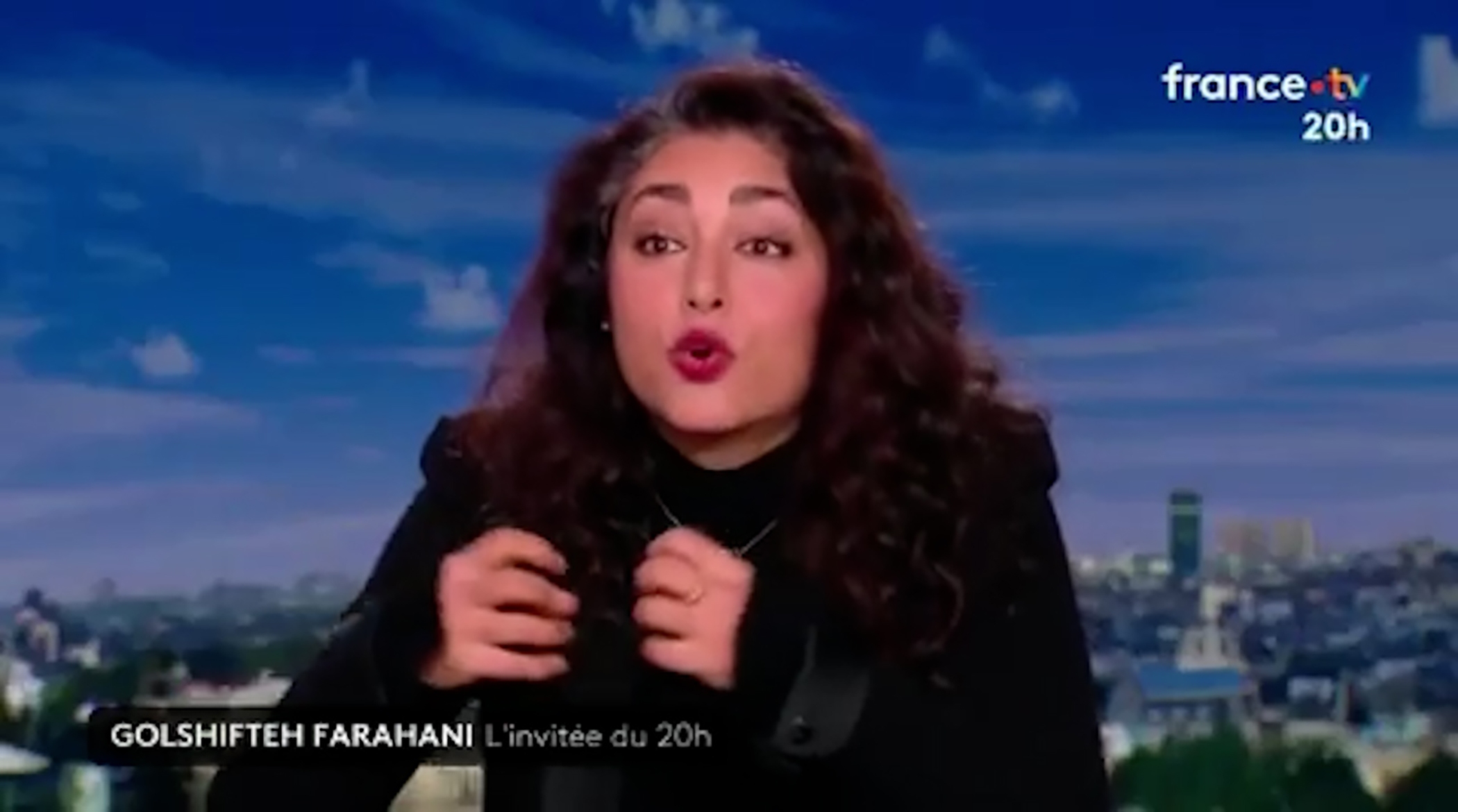 مصاحبه جنجالی گلشیفته فراهانی درباره حمله به ایران + زیرنویس