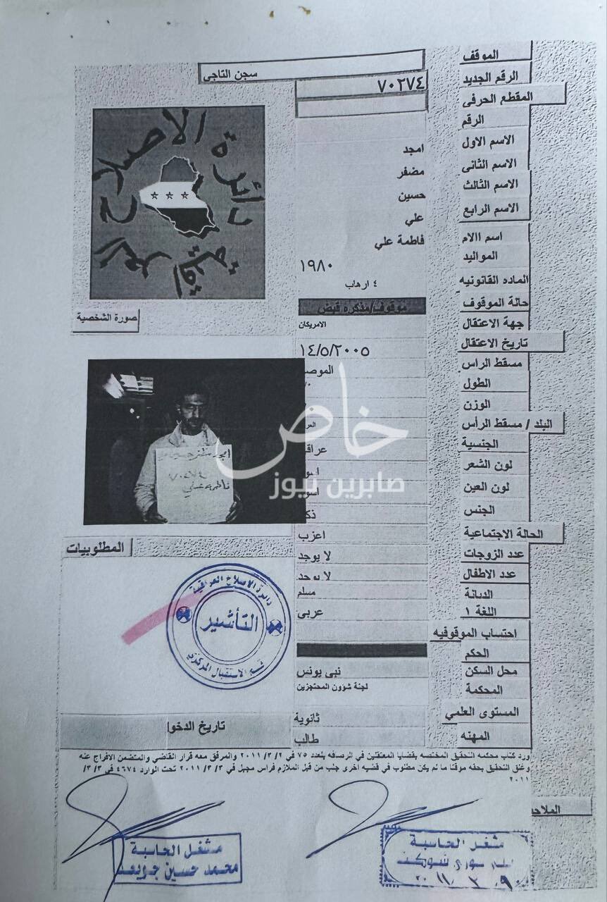 اطلاعات و اسناد سری درباره ابومحمد الجولانی