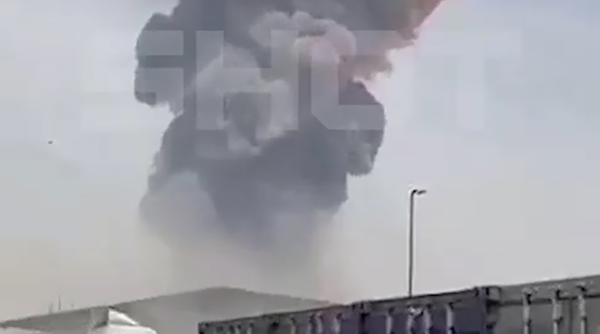 ویدیوی روس‌ها از لحظه انفجار بندر شهید رجایی