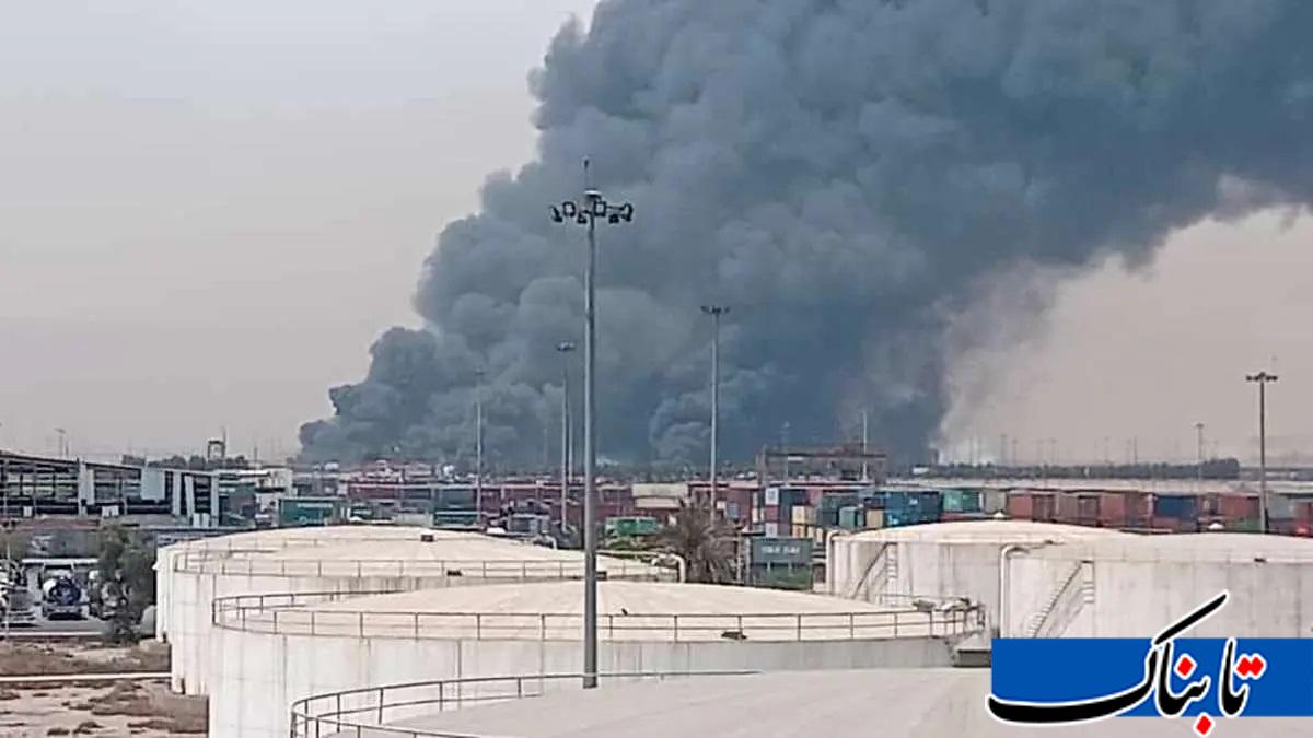 گزارش تابناک از انفجار در بندر شهیدرجایی+فیلم