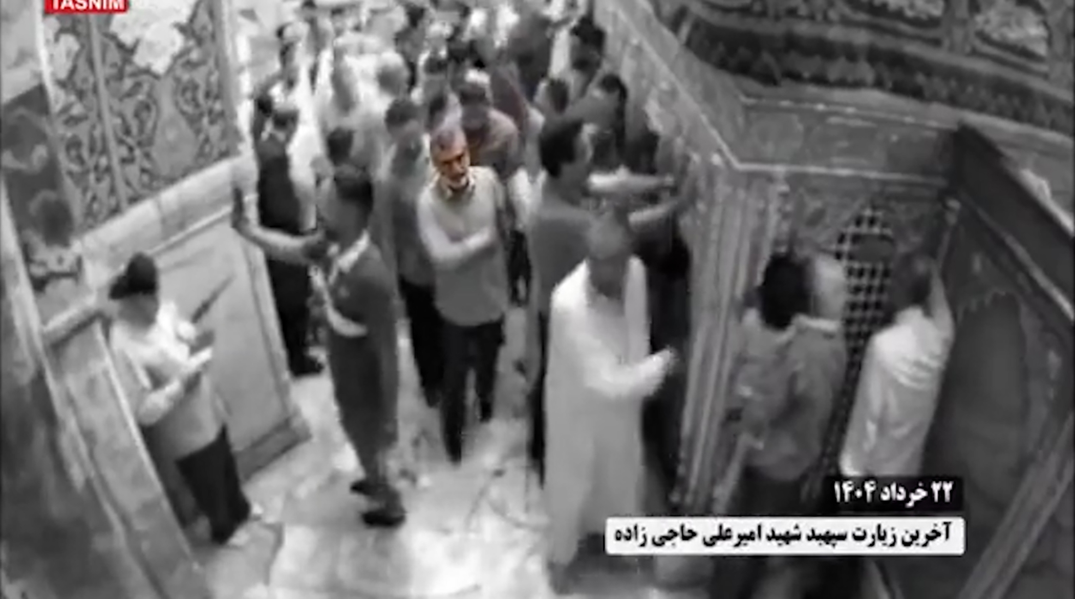آخرین ویدیو از سردار حاجی زاده قبل از شهادت