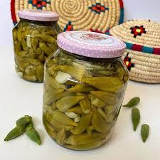طرز تهیه ترشی بامیه