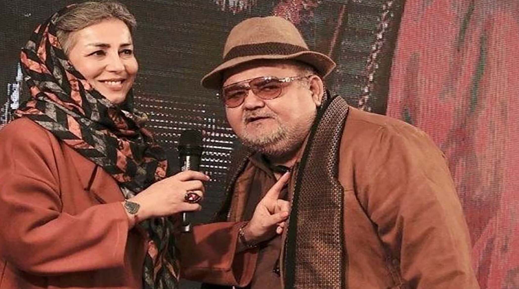 کلاهی که اکبر عبدی سر همسرش گذاشت!