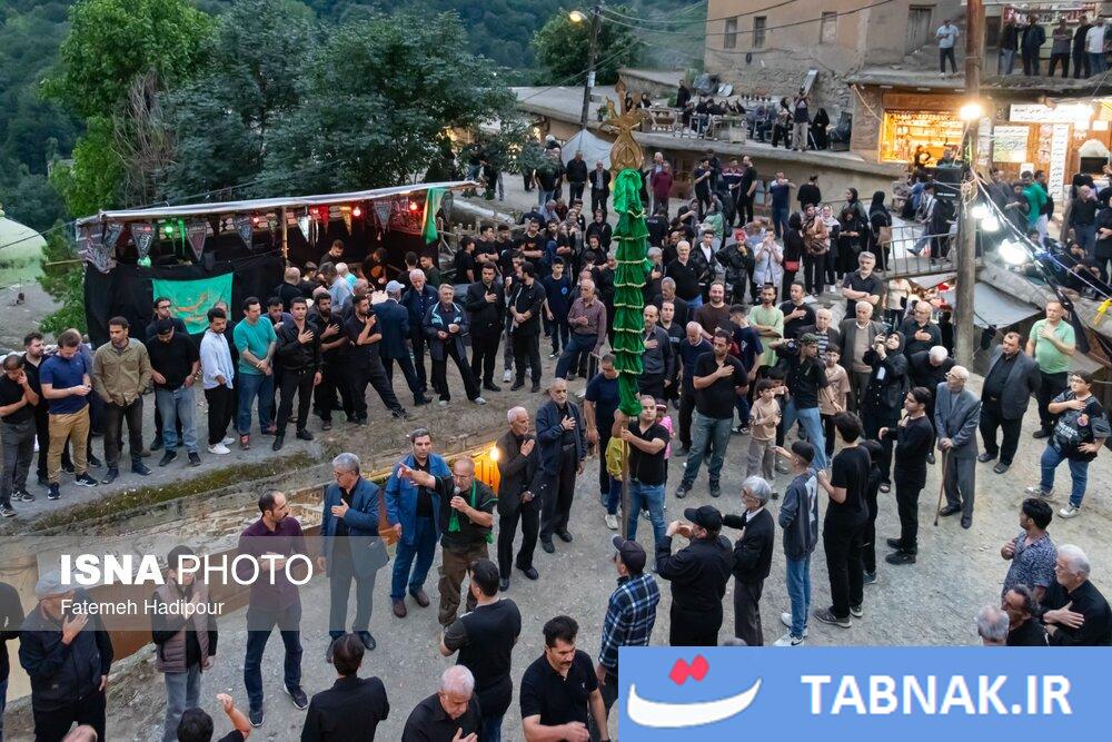 آیین ۸۰۰ ساله علمبندان در ماسوله