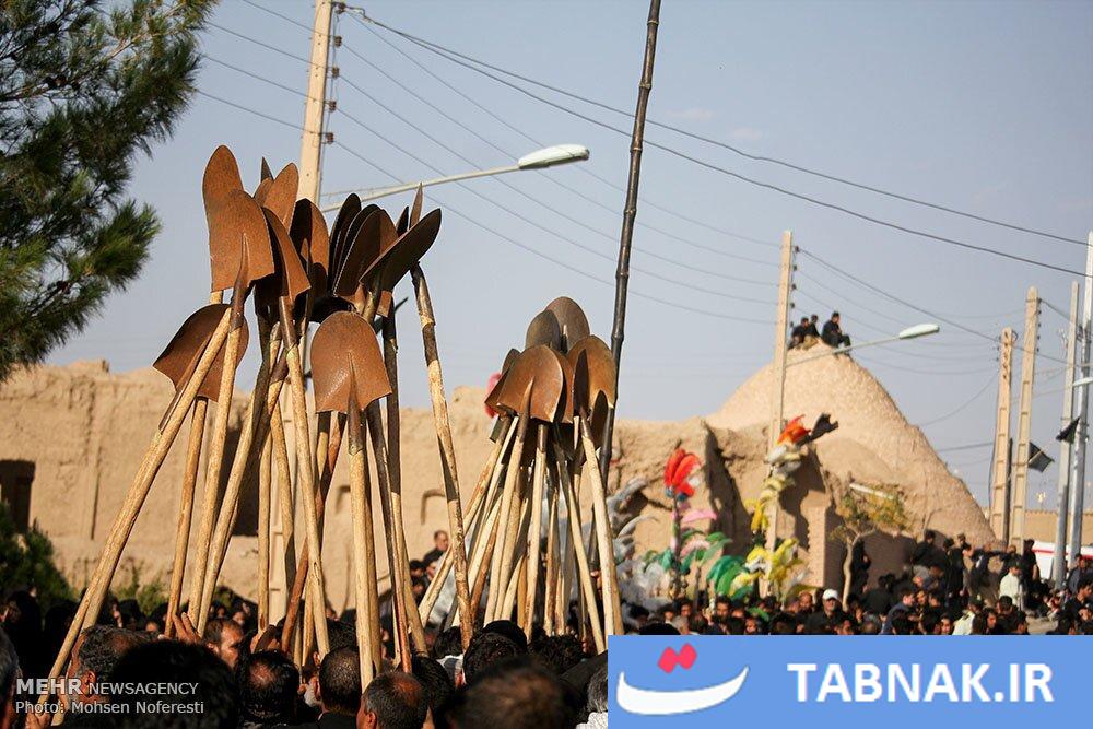 مراسم بیل زنی در خوسف‎ خراسان جنوبی