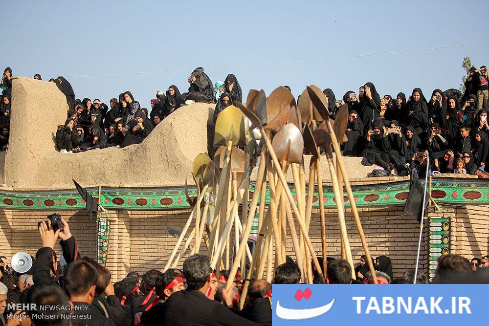 مراسم بیل زنی در خوسف‎ خراسان جنوبی