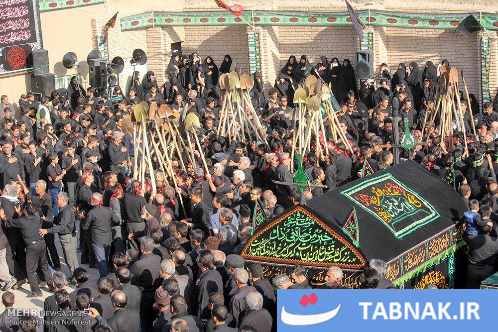 مراسم بیل زنی در خوسف‎ خراسان جنوبی