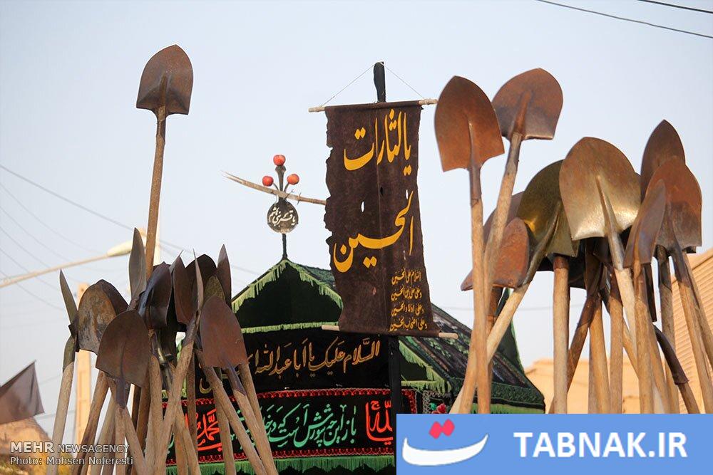 مراسم بیل زنی در خوسف‎ خراسان جنوبی