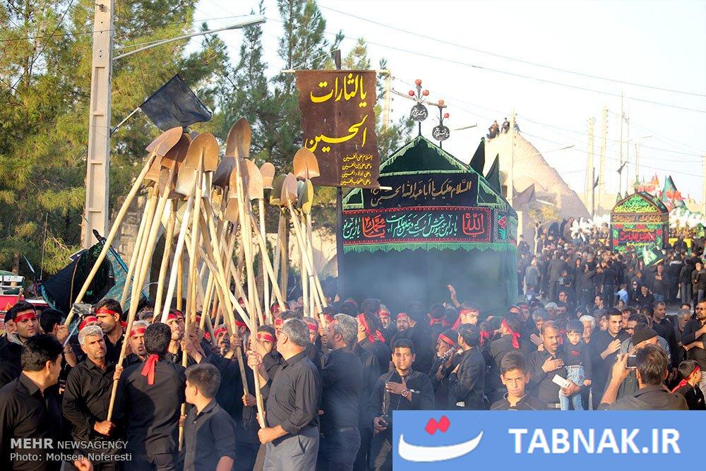 مراسم بیل زنی در خوسف‎ خراسان جنوبی