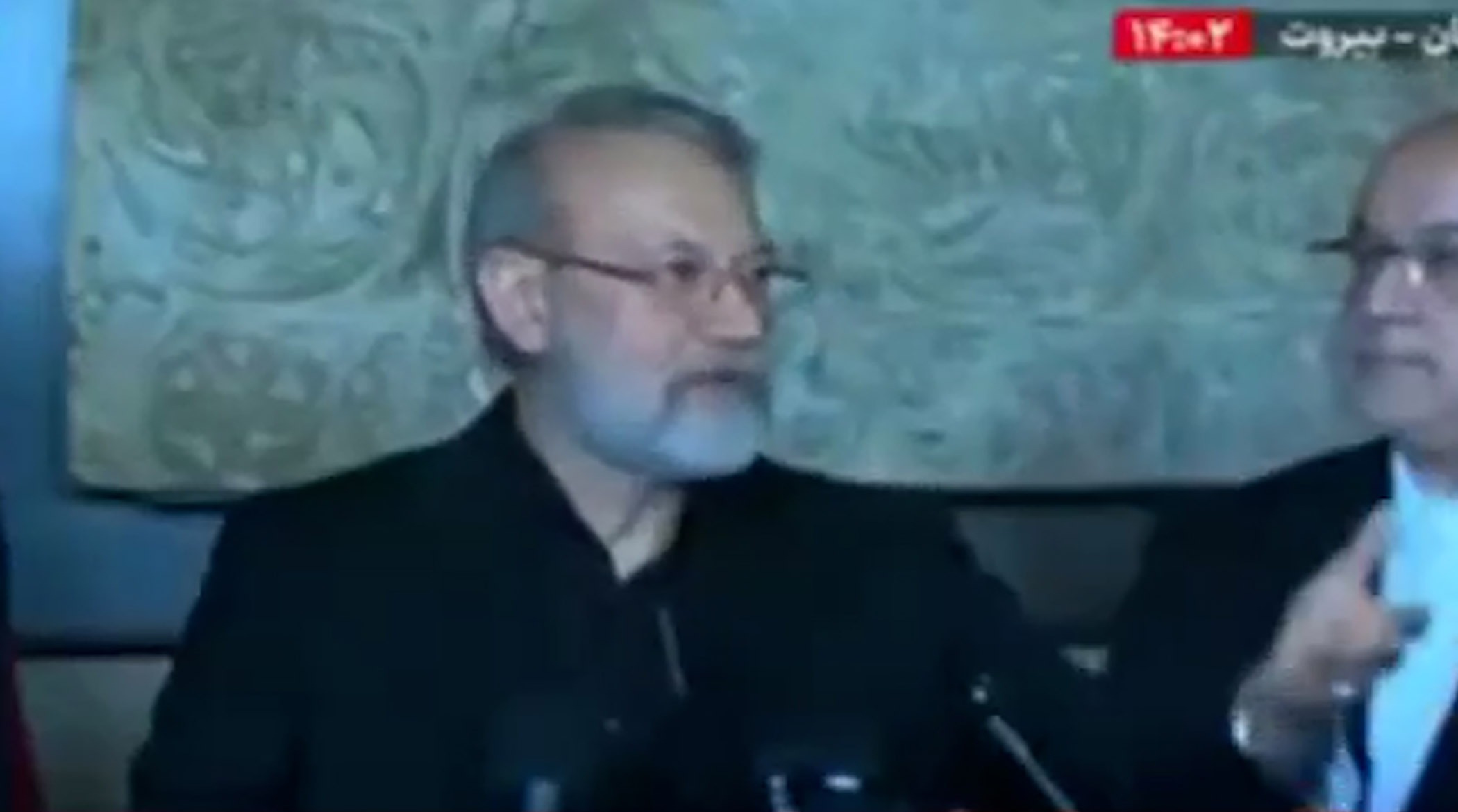 سخنان قابل تامل لاریجانی در لبنان: من مسئول امنیت ملی ایران هستم و می‌گویم...