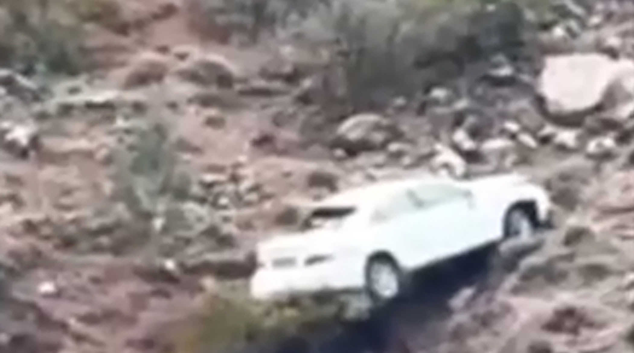 نجات معجزه آسای خودرو در دره هراز را ببینید